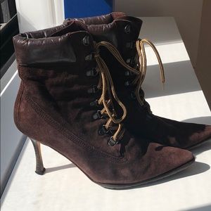 Authentic Manolo Blahnik Booties
